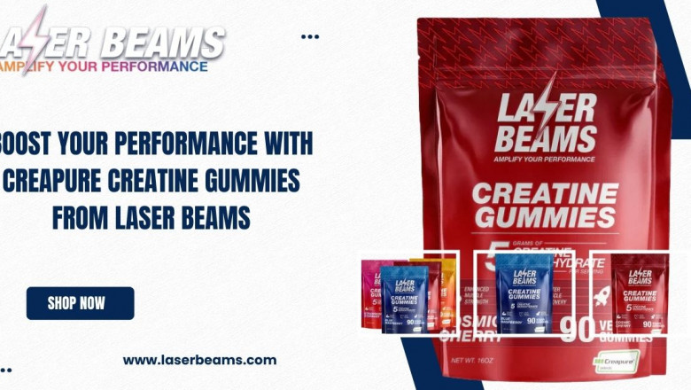 Boost Your Performance with Creapure Creatine Gummies from Laser Beams