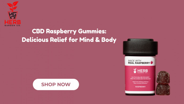 CBD Raspberry Gummies: Delicious Relief for Mind & Body