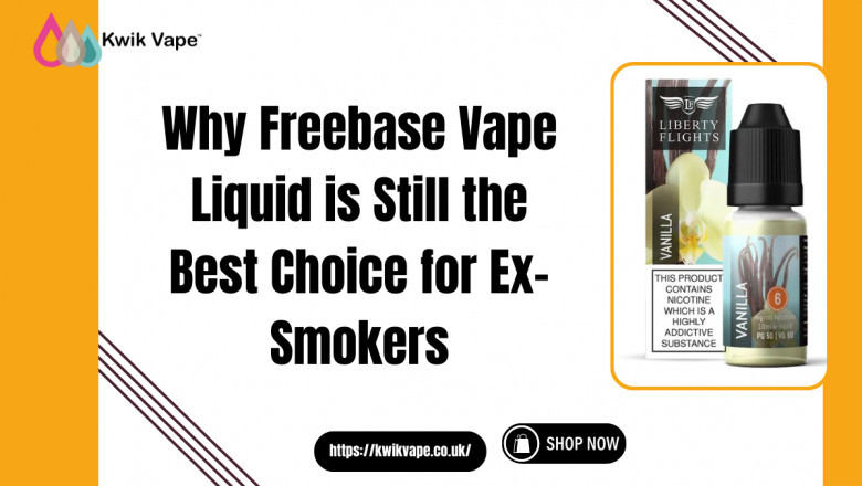 Kwik Vape Freebase Vape Liquid | 10ml E-Liquid for Ex-Smokers