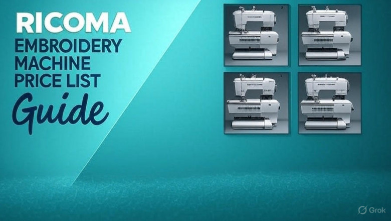 How Much Is a Ricoma Embroidery Machine in 2025?